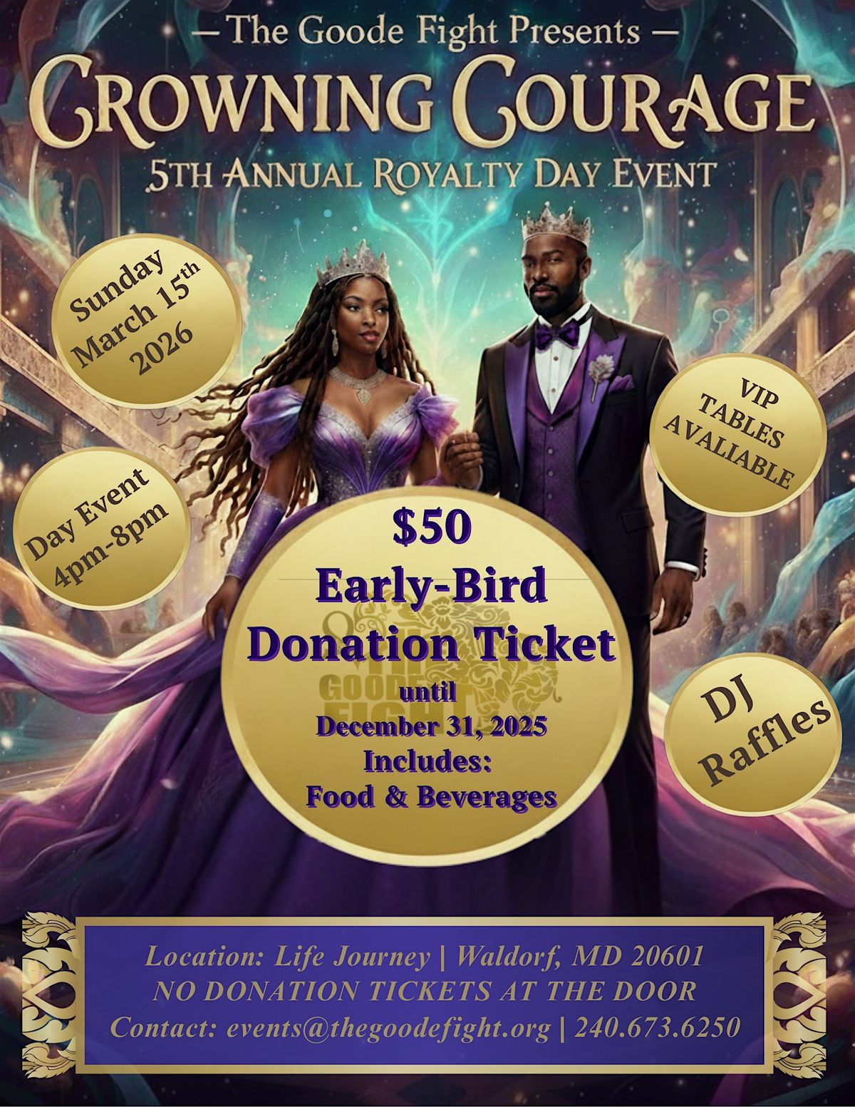 Crowning Courage | Royalty Day Event, 15 March | Event in Waldorf | AllEvents