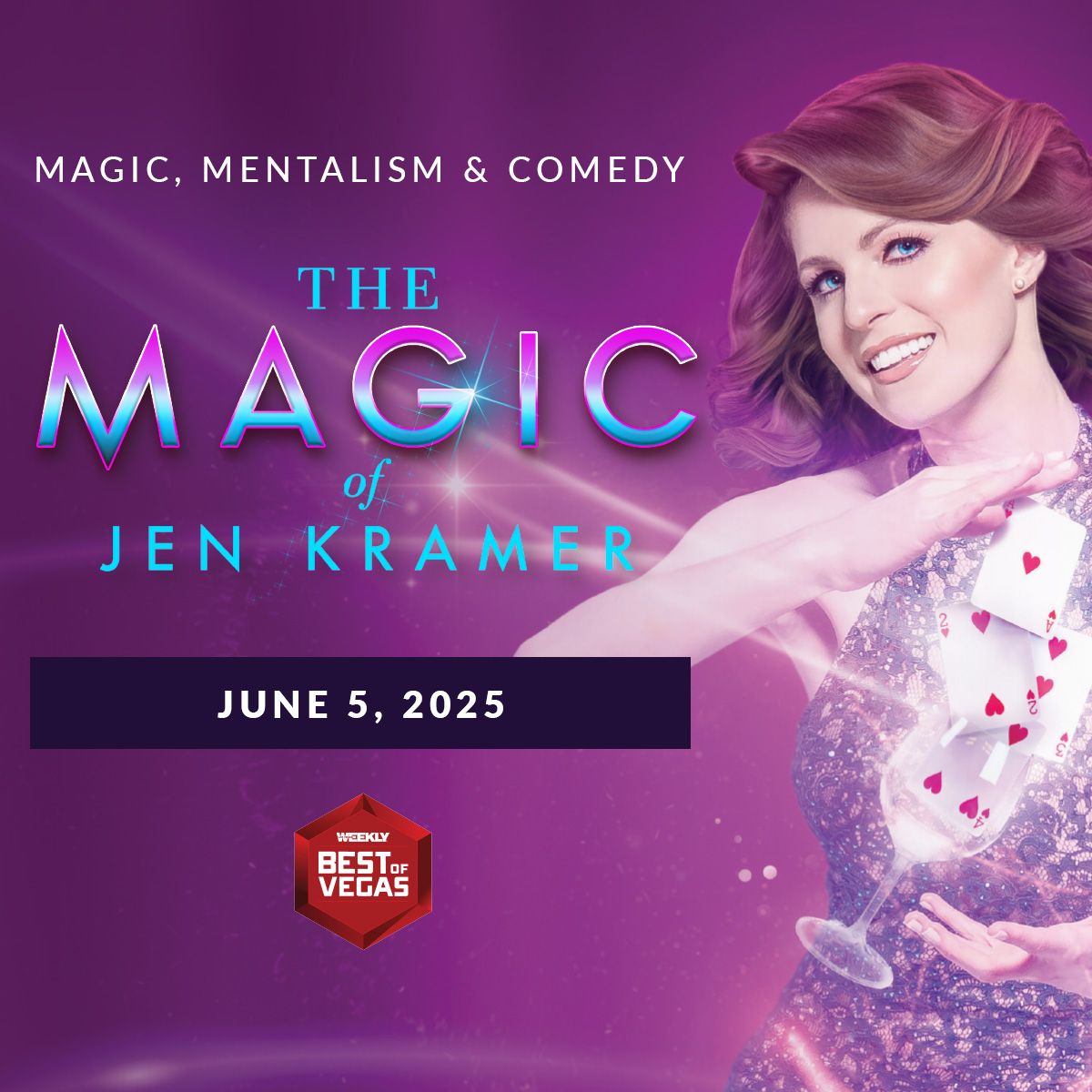 Jen Kramer at Westgate Las Vegas Casino and Resort, 4 May | Event in Las Vegas | AllEvents