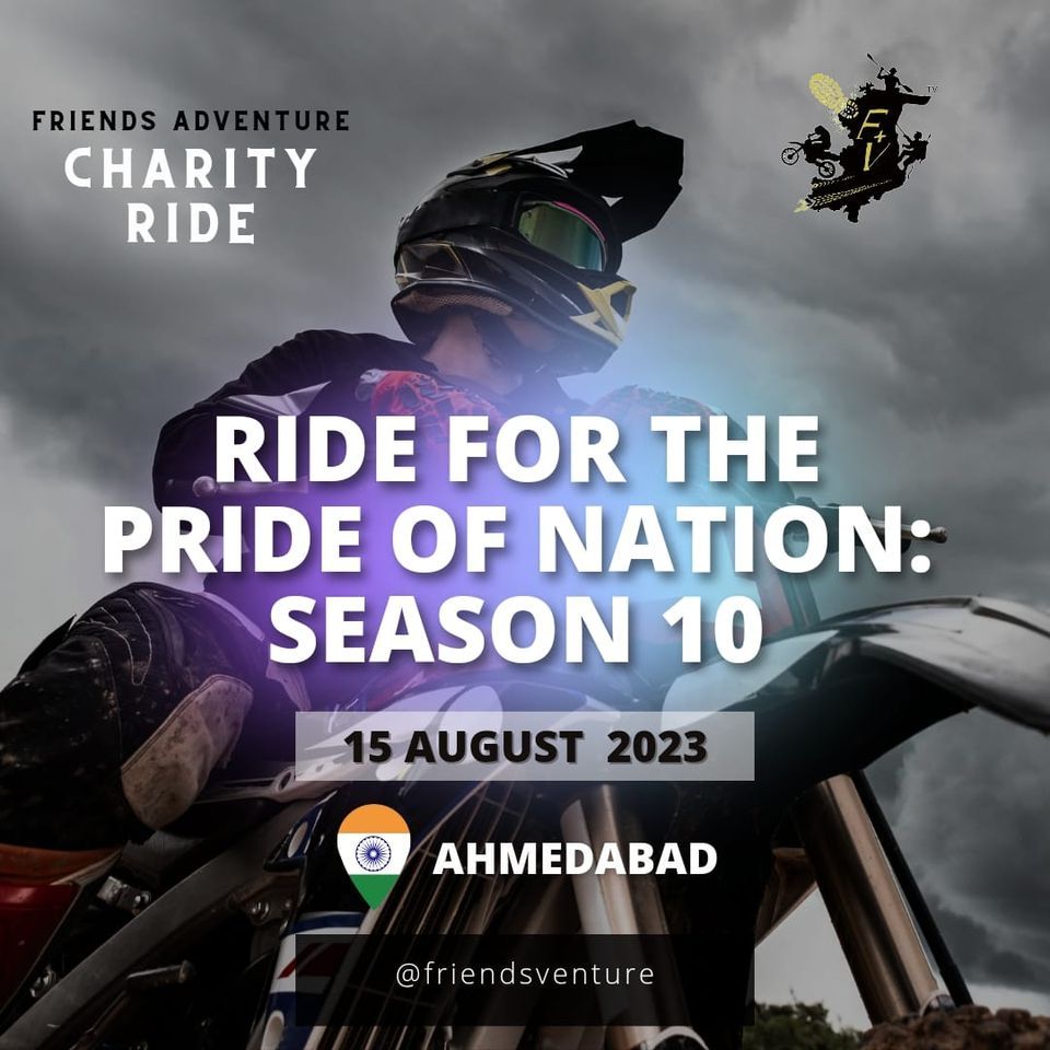 Ride for the Pride of Nation 10, Ahemdabad, Nadiad, August 15 2023 ...