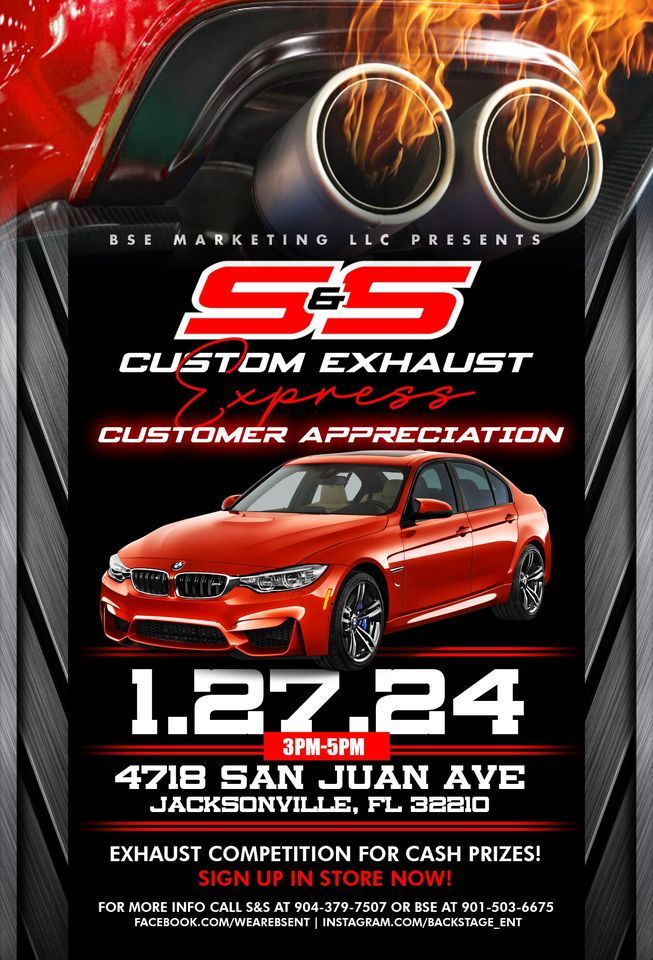 S&S Custom Exhaust Express Custom Appreciation Day, 4718 San Juan Ave