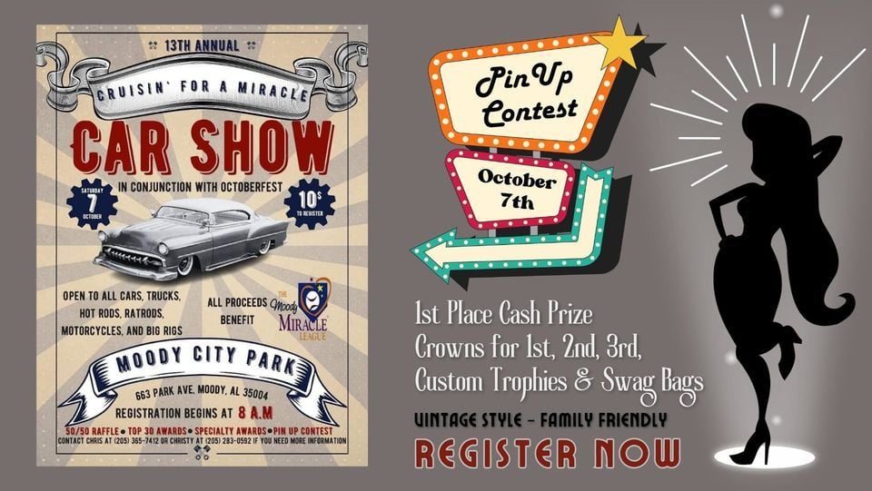 Cruising for a Miracle Pinup Contest, Moody Ballpark, 7 October 2023