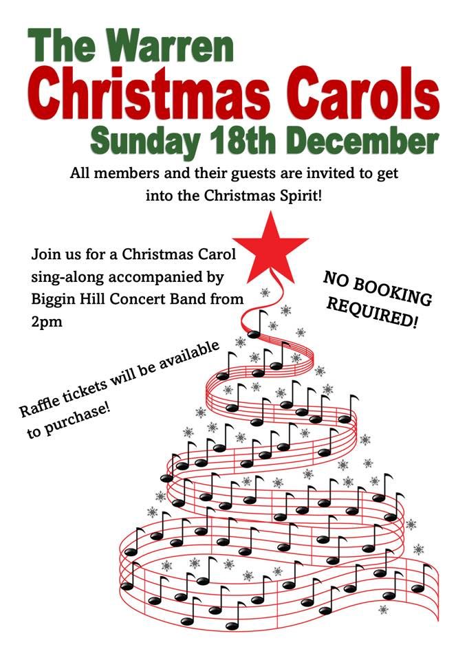 The Warren Christmas Carols, The Warren Hayes, Bromley, December 18 2022 AllEvents.in