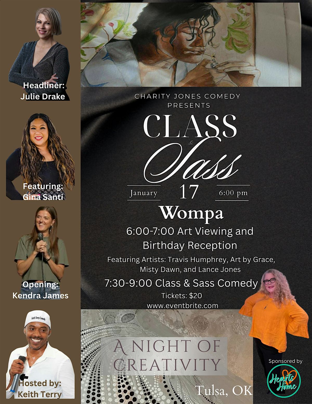 Class & Sass, 17 January | Event in Tulsa | AllEvents