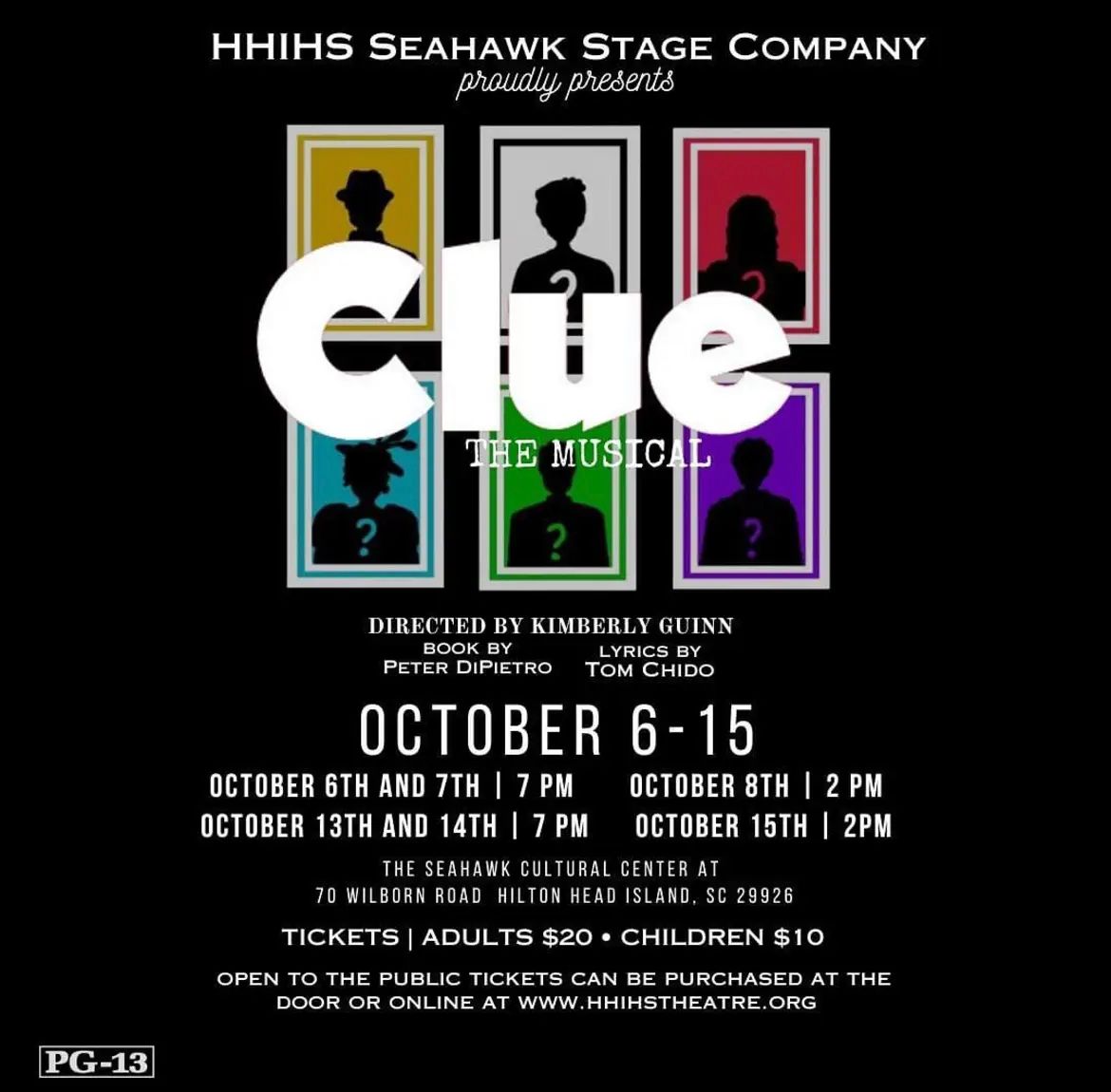 Clue - The Musical at Northern Alberta Jubilee Auditorium, 14 July | Event in Edmonton | AllEvents