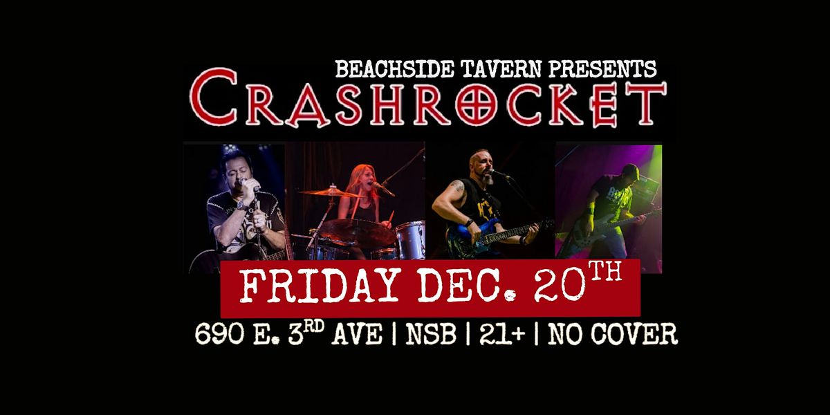 CRASHROCKET, 20 December | Event in New Smyrna Beach | AllEvents