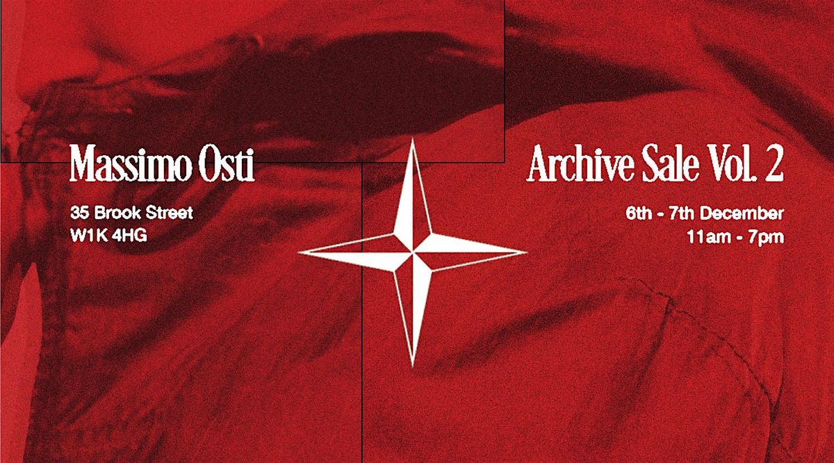 Stone Island & CP Company - Archive Massimo Osti Pop Up at Known Source, 6 December | Event in London