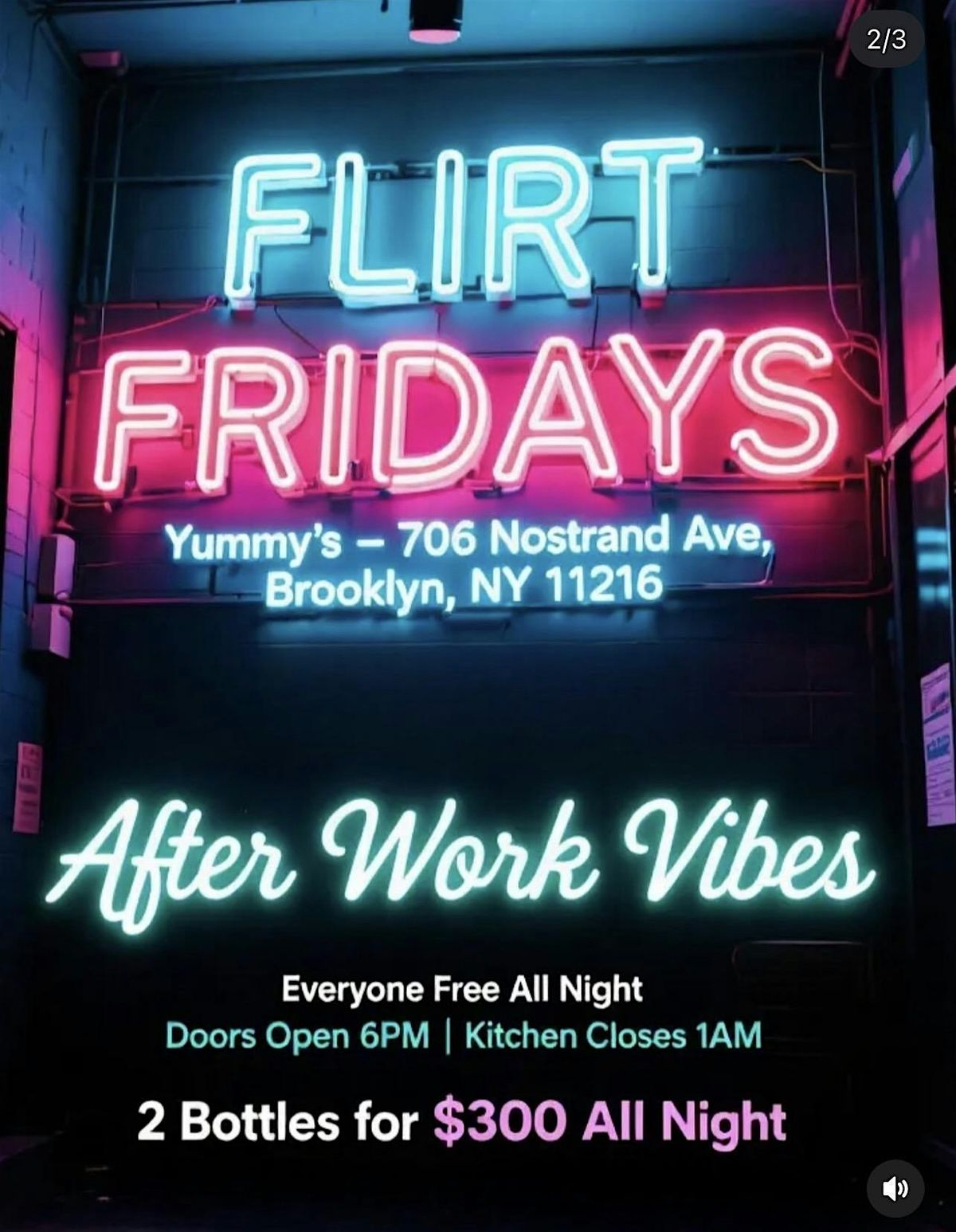 FLIRT FRIDAYS | Event in Brooklyn | AllEvents