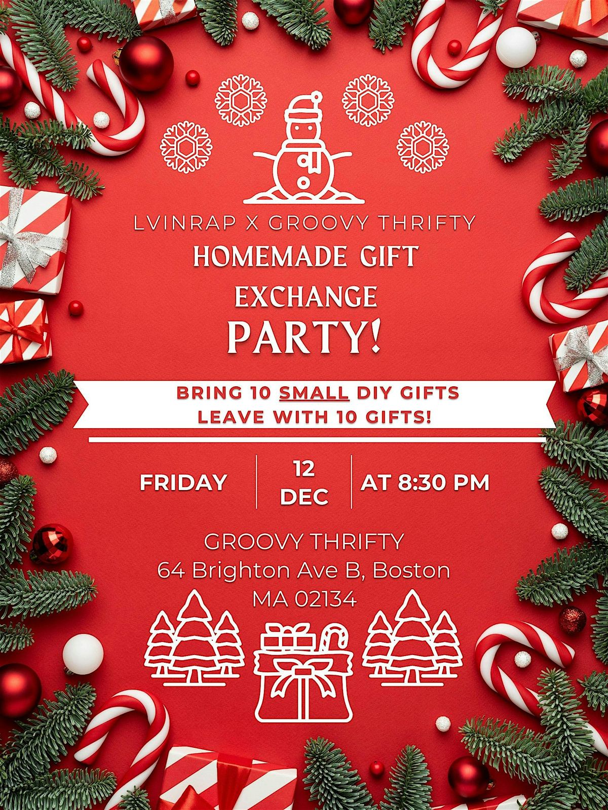 DIY Gift Exchange Party!, 12 December | Event in Boston | AllEvents