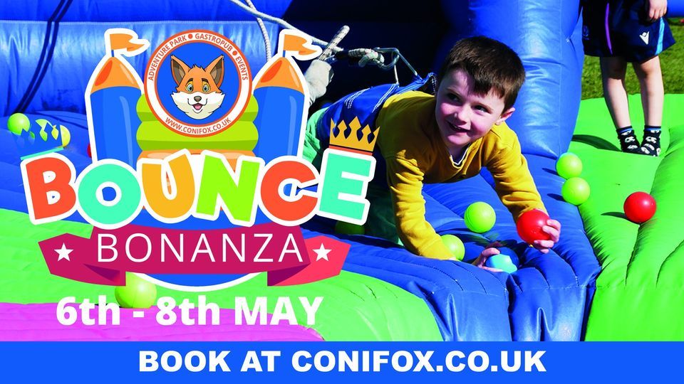 Bounce Bonanza, Conifox Adventure Park, Edinburgh, May 6 2023