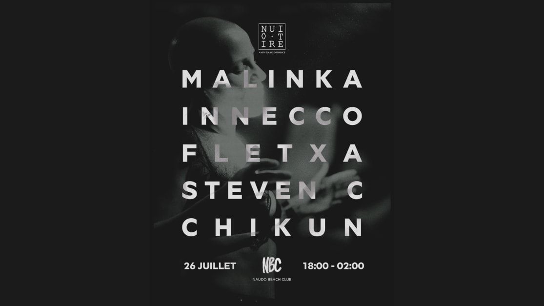 Nuit Noire X Naudo Beach Club 26.07 in Canet-en-roussillon, 26 July | Event in Canet-en-roussillon | AllEvents