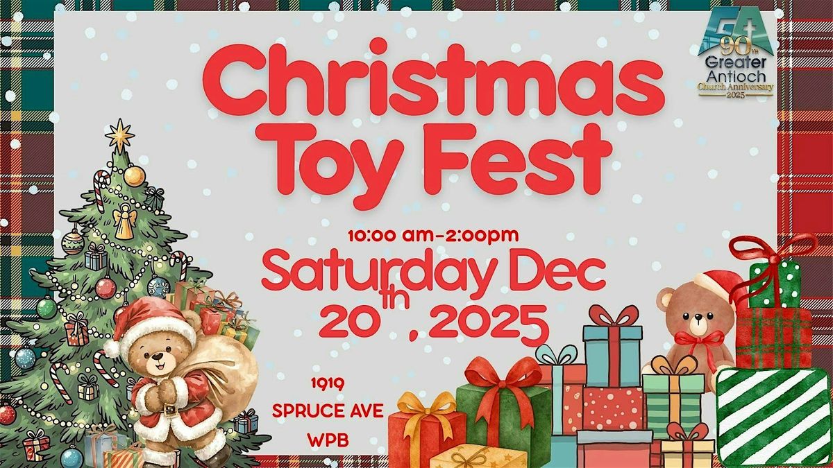 Greater Antioch Toy Fest and Health Fair, 20 December | Event in West Palm Beach | AllEvents