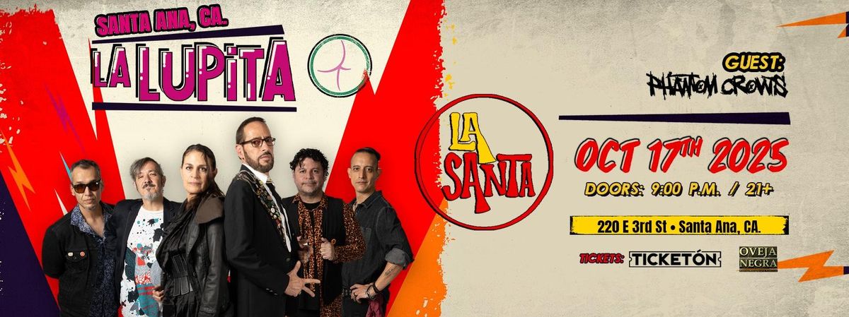 LA LUPITA EN SANTA ANA, 17 October | Event in Santa Ana | AllEvents