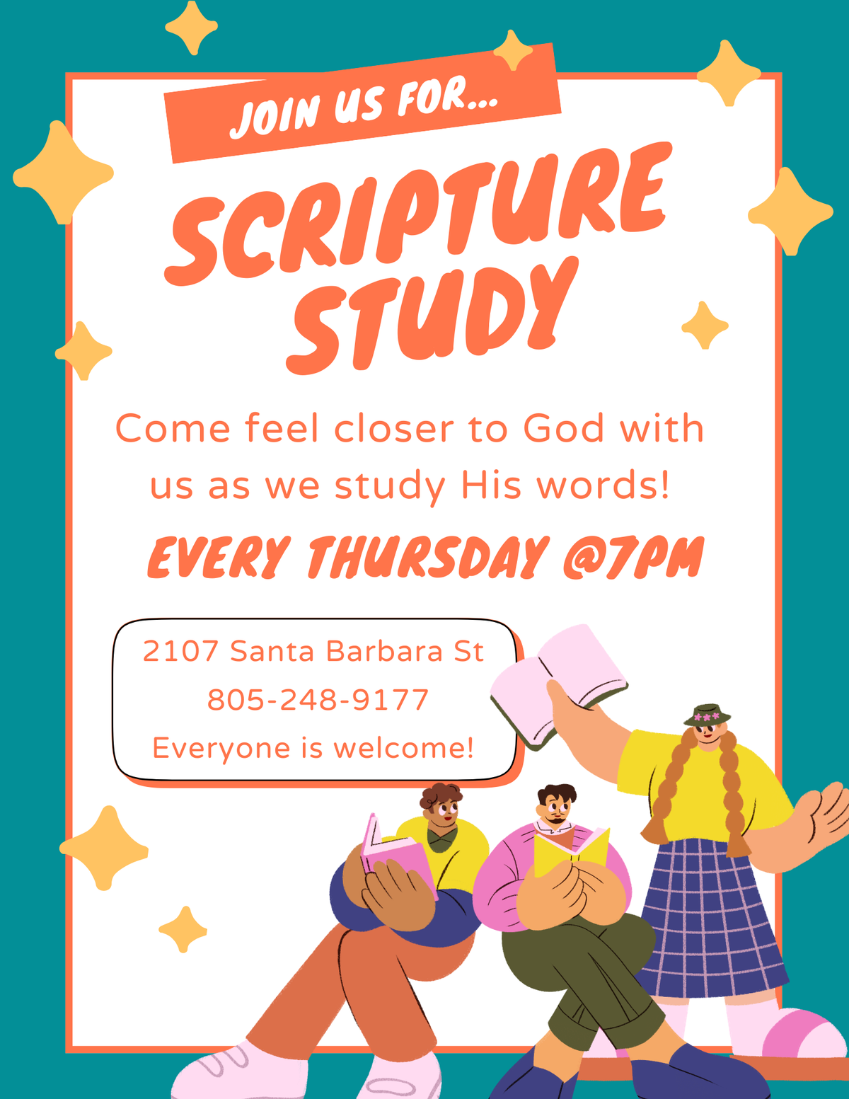 Scriptures with the Sisters, 23 October | Event in Santa Barbara | AllEvents