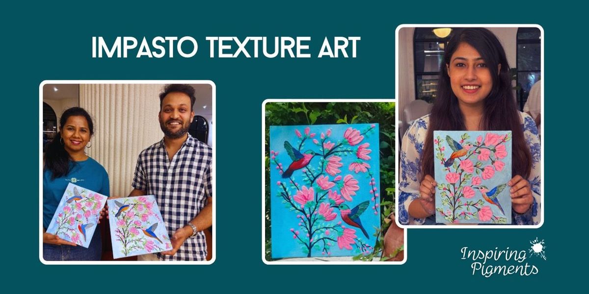 Impasto Texture art workshop!, 1 June | Event in Hyderabad | AllEvents