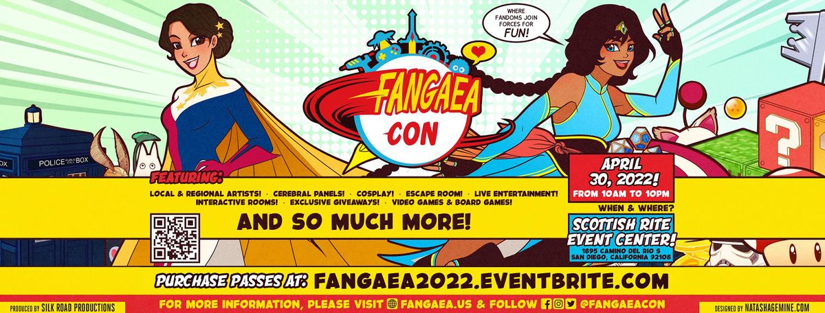 Fangaea 2022 The Awesomest Pop Culture And Fandom Convention Scottish Rite Event Center San Diego April 30 2022 Allevents In Events In April 2022 San Diego