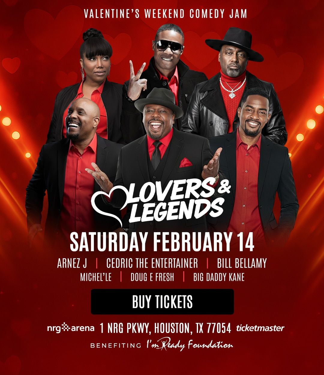 Lovers & Legends Comedy Jam at NRG Arena, 14 February | Event in Houston | AllEvents
