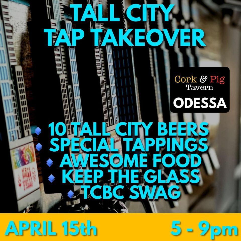 Cork & Pig Tap Takeover , Cork and Pig Tavern, Odessa, 15 April 2024