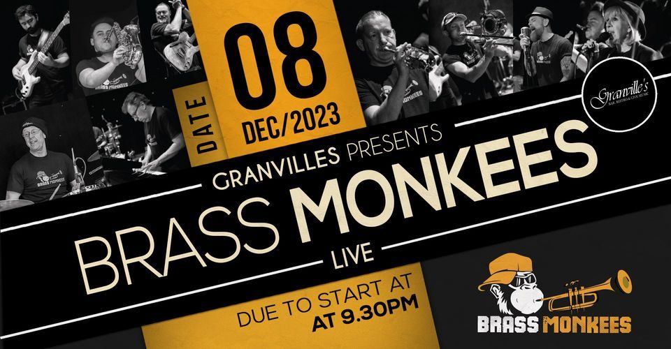 Brass Monkees LIVE at Granvilles, Granville’s-Stone, Wetley Rocks, 8 ...