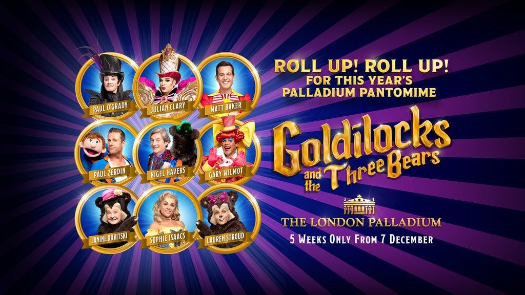 Goldilocks And The Three Bears Birmingham Hippodrome Theatre January 2 2022 Allevents In Hippodrome Events 2022