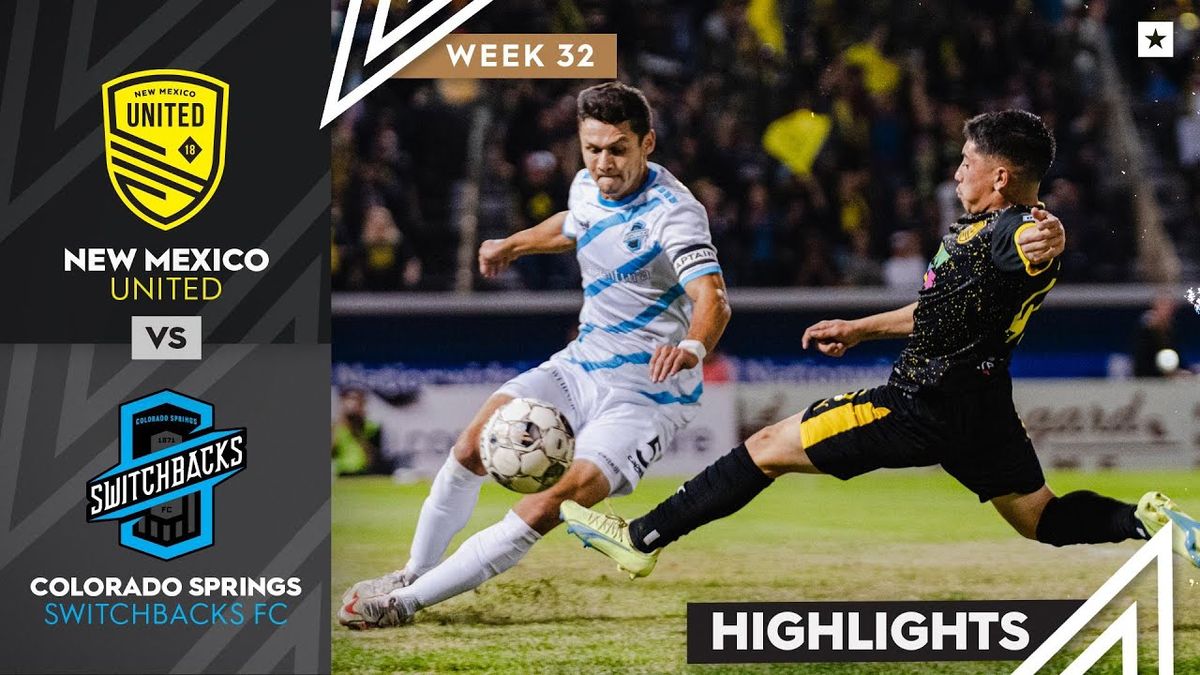 Colorado Springs Switchbacks FC at New Mexico United at Isotopes Park, 7 June | Event in Albuquerque | AllEvents