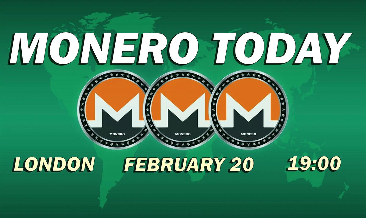 Monero Privacy: How to Move Money Anonymously, All Bar One Houndsditch,  London, 20 February 2026 | AllEvents