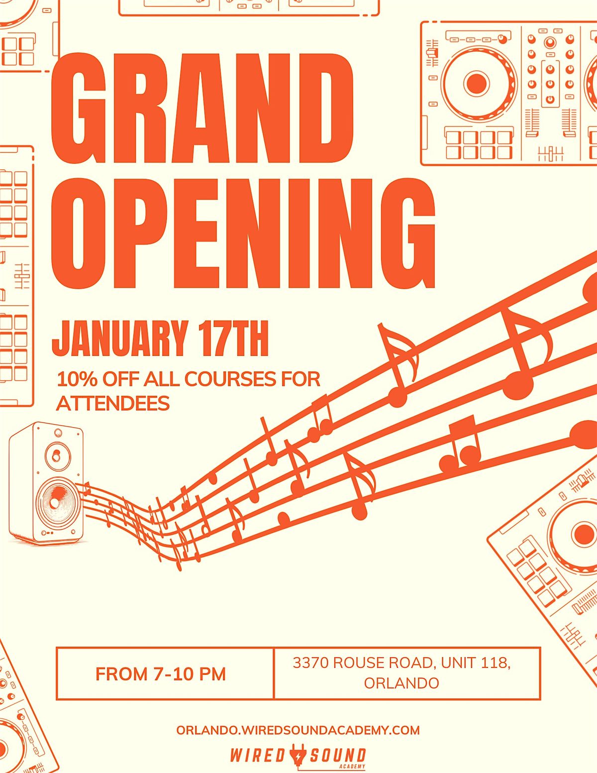 WSA Orlando Grand Opening, 17 January | Event in Orlando | AllEvents