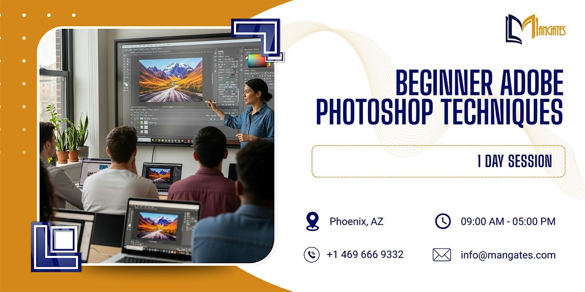 Beginner Adobe Photoshop Techniques: 1 Day Session in Phoenix, AZ | Event in Phoenix | AllEvents