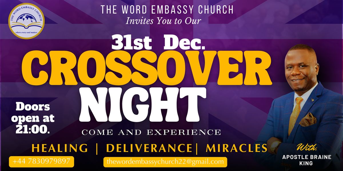 31st Dec, Crossover Night Service, 31 December | Event in Walsall | AllEvents