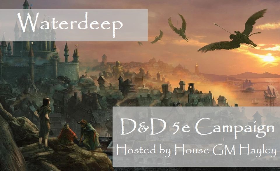 D&D 5E Waterdeep Campaign with GM Hayley, RPG Dungeons, Carrollton, 29