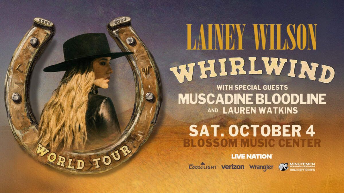 Lainey Wilson with Muscadine Bloodline and Lauren Watkins, 27 September | Event in Grand Rapids | AllEvents