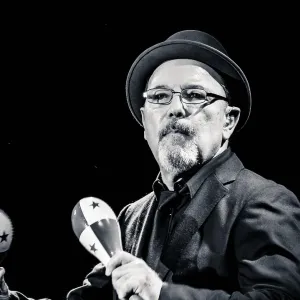 Rubén Blades in Santiago