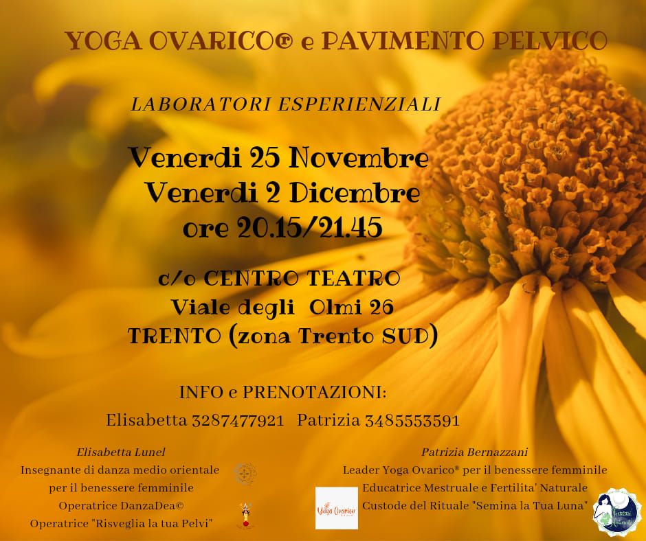 Yoga Ovarico Pavimento Pelvico Trento November 25 2022 AllEvents in