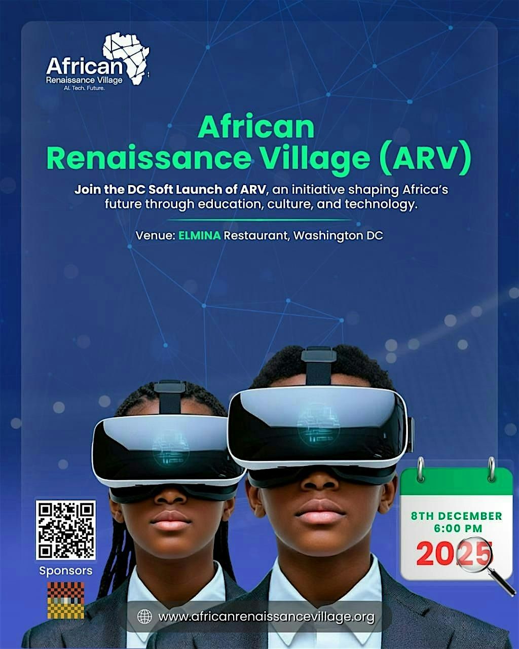 African Renaissance Village (ARV): DMV Soft Launch & Information Session, 8 December | Event in Washington