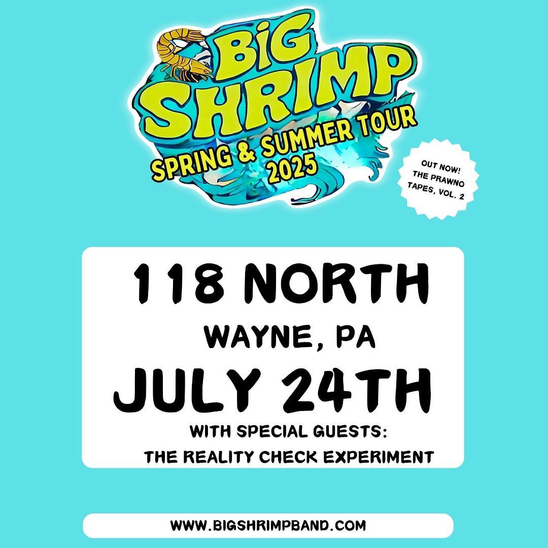 Big Shrimp, 23 July | Event in Wayne | AllEvents