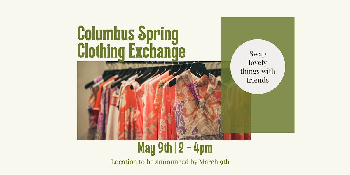Circular Thrift x Revampt Columbus Women's Clothing Exchange, 9 May | Event in Bexley | AllEvents