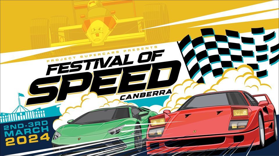 Canberra Festival of Speed, Thoroughbred Park, Canberra, March 2 to