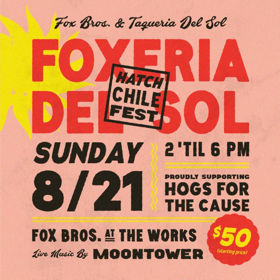 Foxeria Del Sol Hatch Chile Fest, Fox Bros. BarBQ Westside, Atlanta