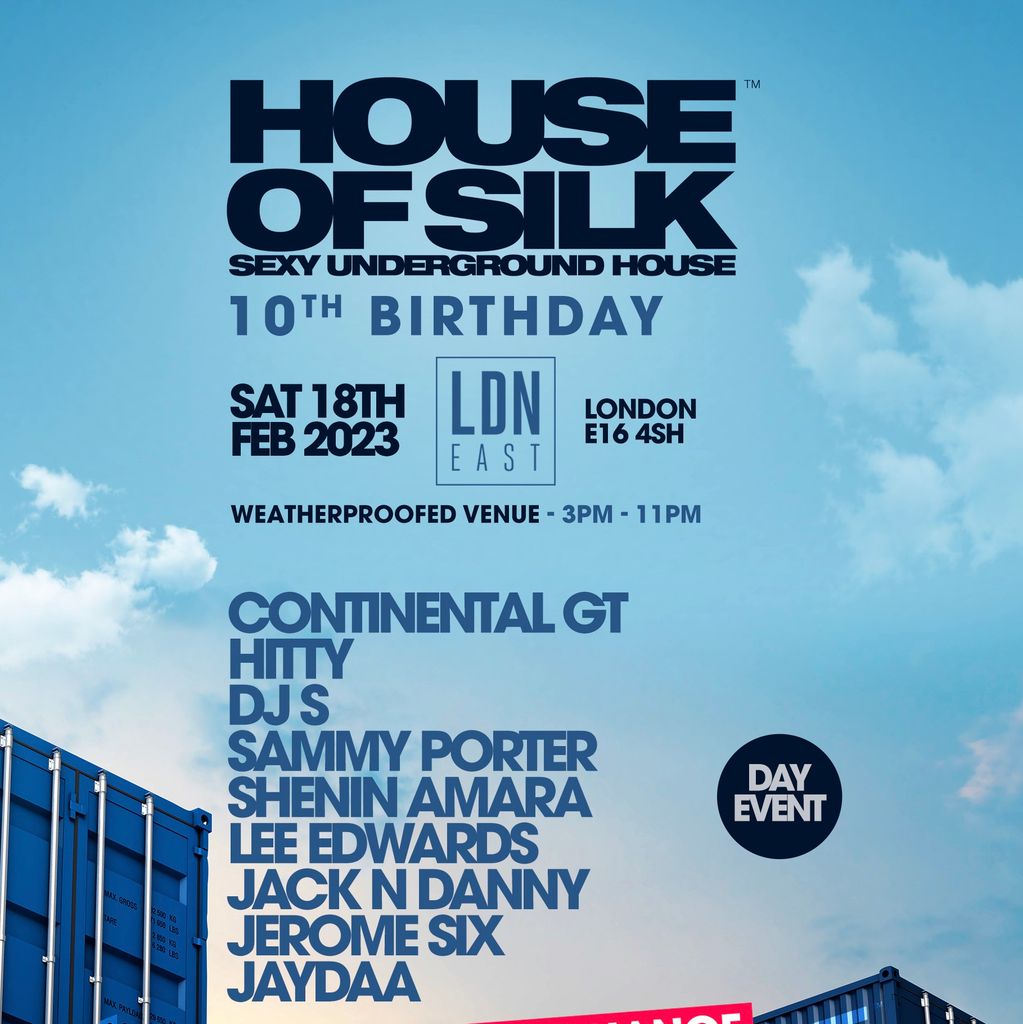 House of Silk 10th Birthday Continental GT Hitty +More, LDN EAST