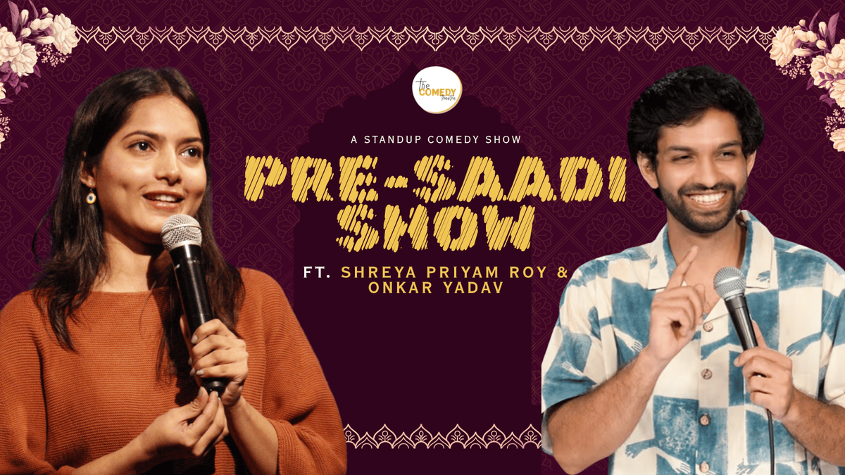 &quot;Pre Saadi&quot; Show - A Stand Comedy Lineup Show, 12 December | Event in Bangalore | AllEvents