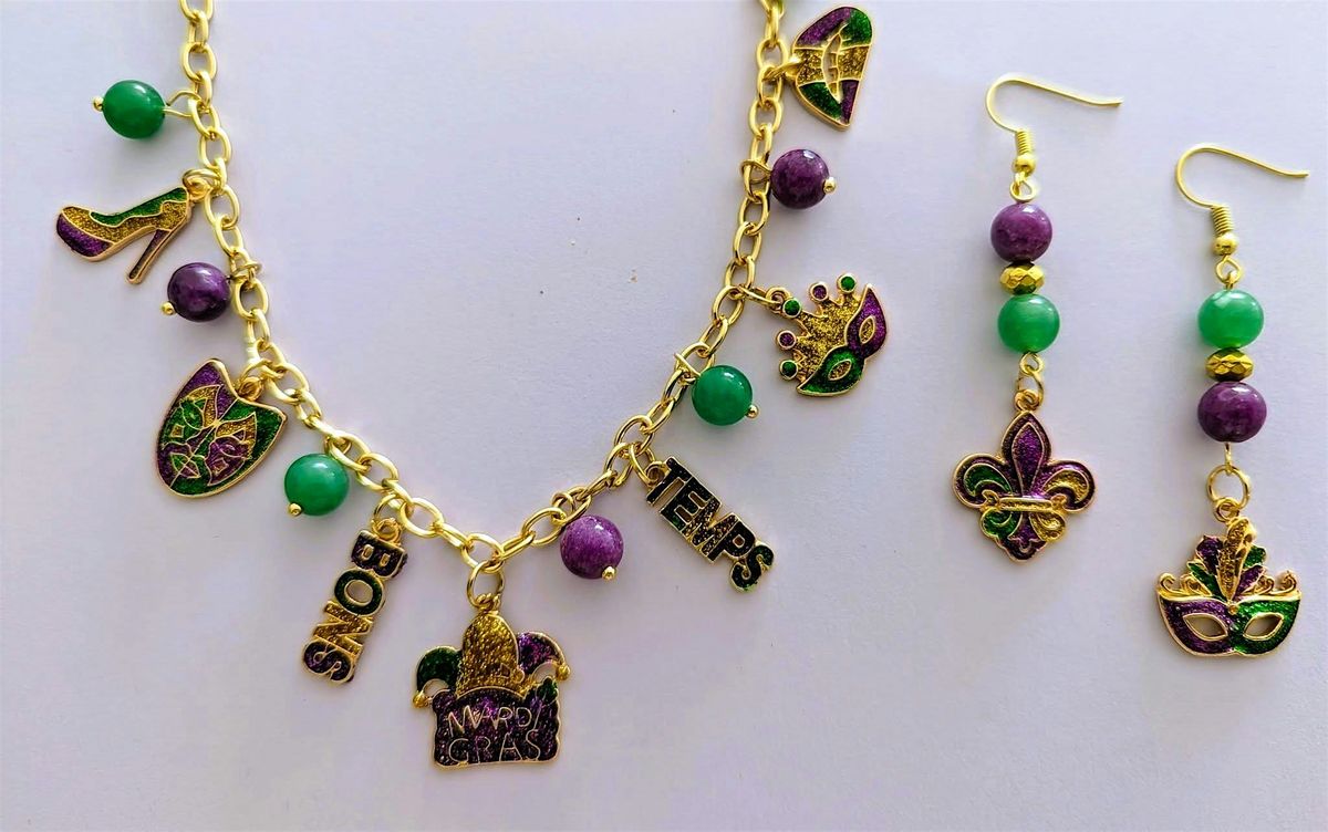 Mardi Gras Charm Jewelry Workshop, 11 February | Event in St. Pete Beach | AllEvents