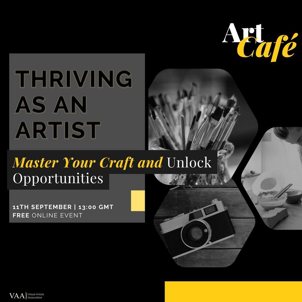 Art Café: Thriving as an Artist, 11 September | Online Event | AllEvents