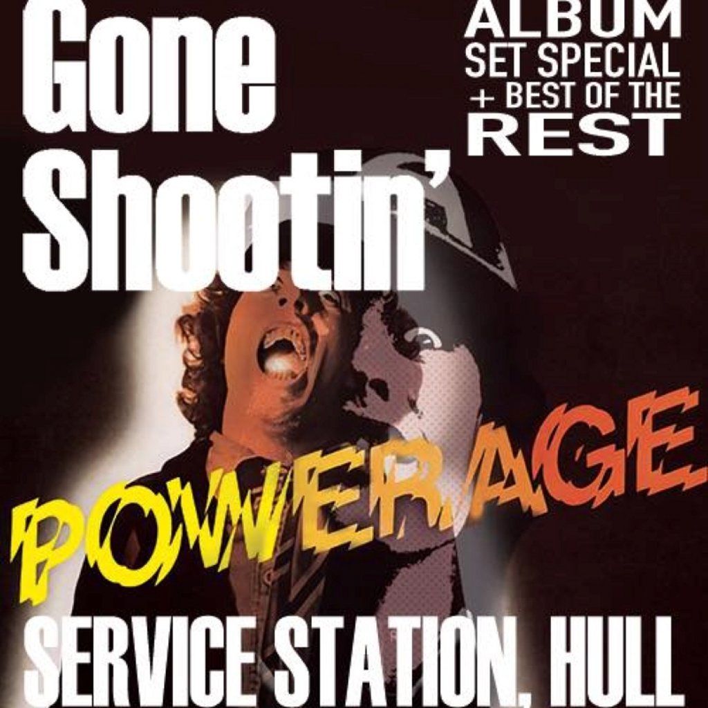 Gone Shootin AC/DC Powerage album show, Service Station, Kingston Upon