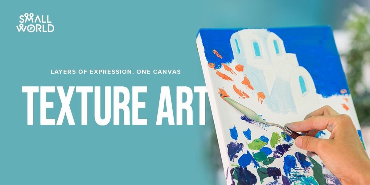 Texture Art — event poster