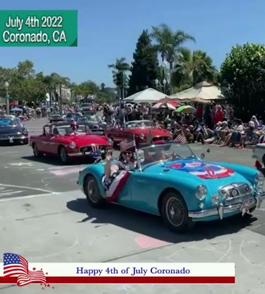 ITS NEVER 2L8 Performs In The Coronado Independence Day Parade