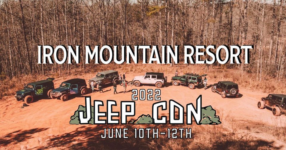 JeepCon 2022 at Iron Mountain Resort, Iron Mountain Park, Dahlonega
