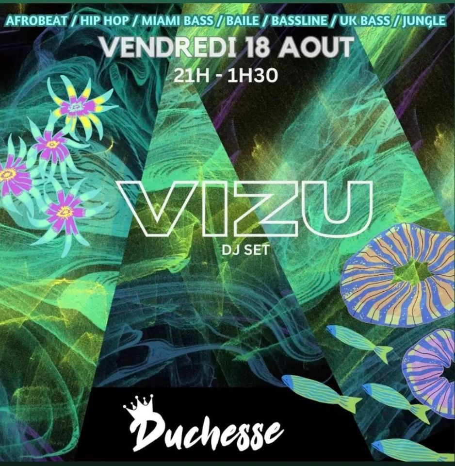 DJ SET VIZU Duchesse , Duchesse, Nantes, August 18 to August 19