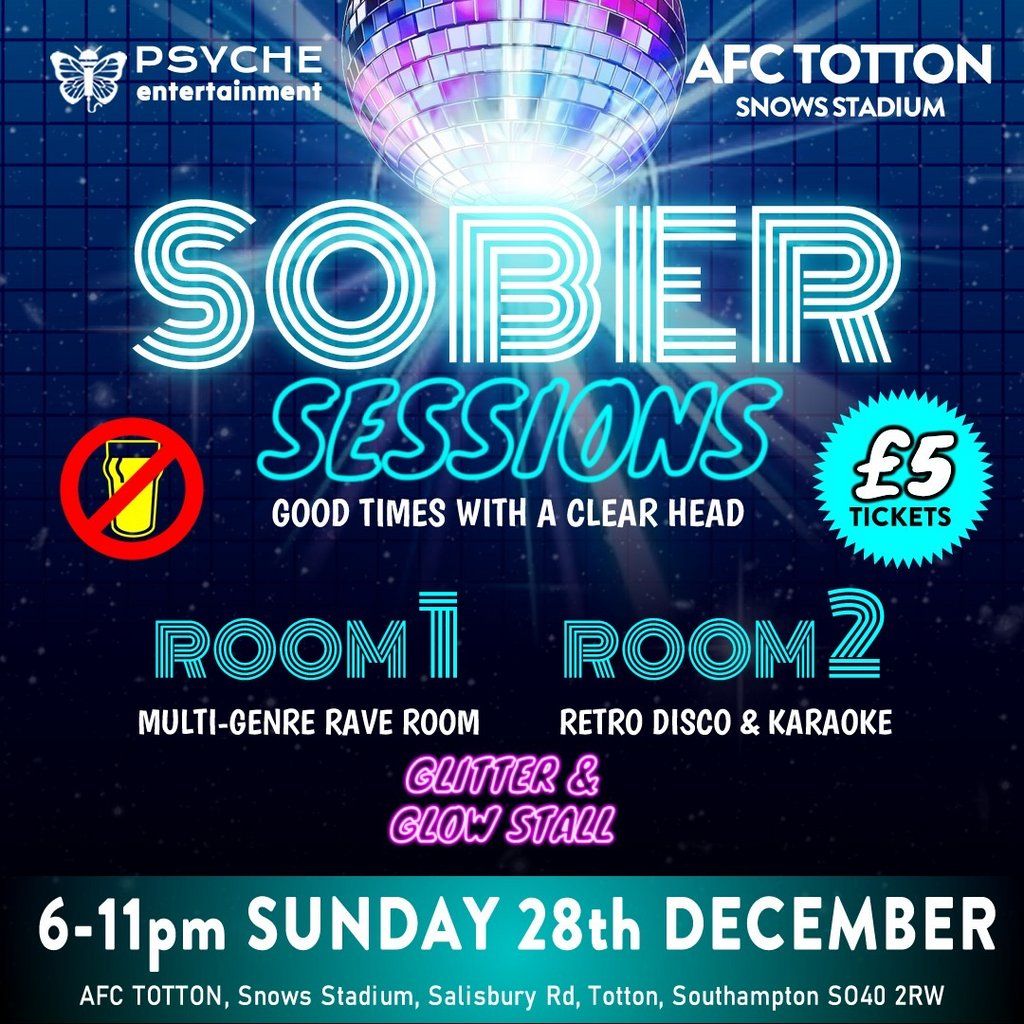 Psyche Sober Sessions- 2 Room Rave & Retro Party, 28 December | Event in Southampton | AllEvents