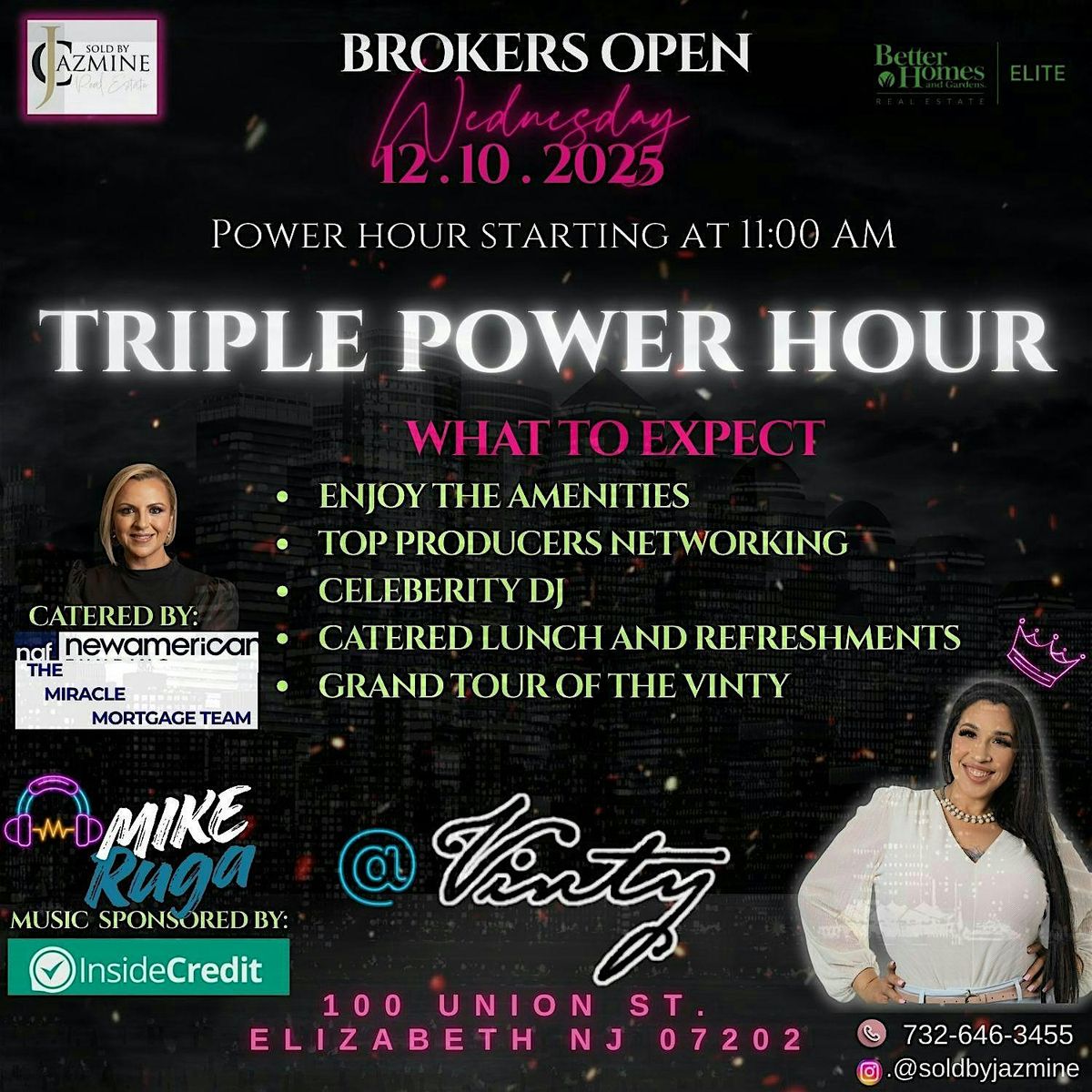 Triple Power Hour, 10 December | Event in Elizabeth | AllEvents