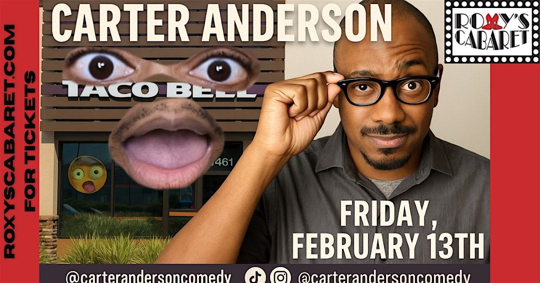 Carter Anderson: Live at Roxy's Cabaret, 13 February | Event in Minneapolis | AllEvents