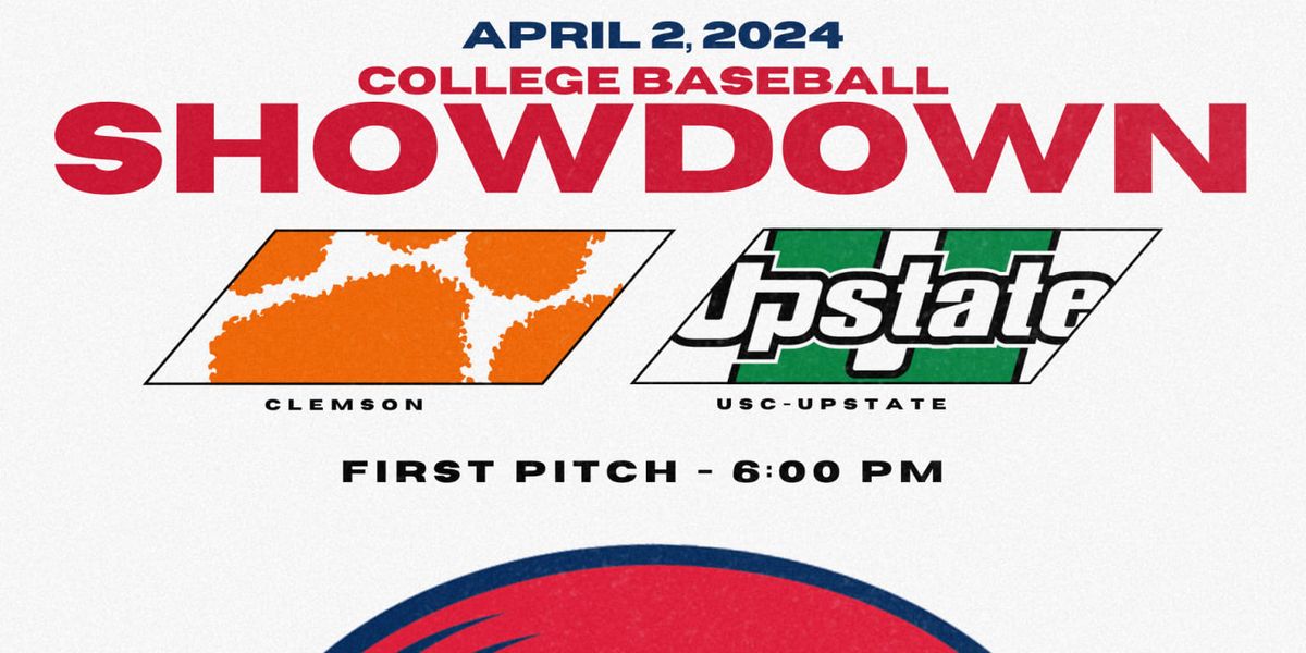 South Carolina Upstate Spartans at Clemson Tigers Baseball at Doug Kingsmore Stadium, 21 April | Event in Clemson